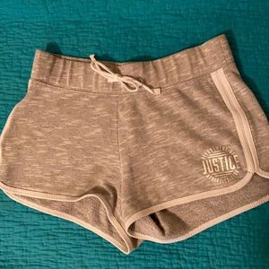 4 pairs of Justice athletic shorts